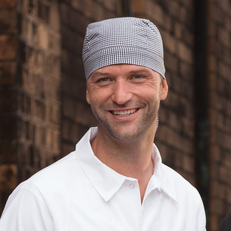 Uncommon Threads mens Elastic Back Hat, Houndstooth, One Size US - Image 2